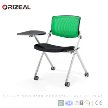 Orizeal populaire ergonomique pivotant chaise visiteur avec dossier en tissu (OZ-OCV008-3A)